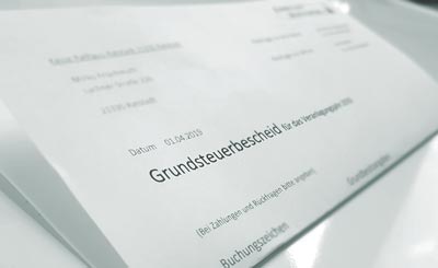 Grundsteuerbescheid 2019