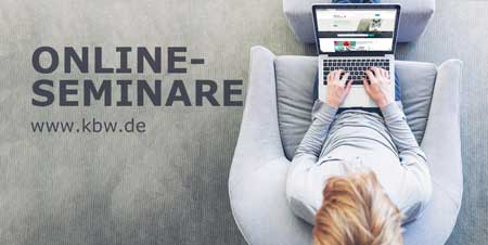 Online-Schulungsangebot des KBW e. V. aus Berlin